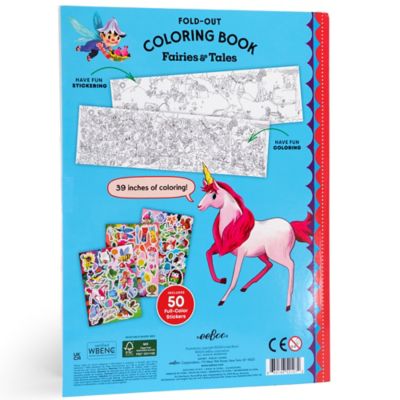 Image showing  Fold-Out Coloring Book: Fairies & Tales