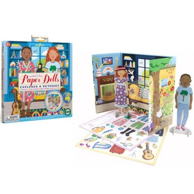 Image showing 5 th eeBoo Paper Dolls: Explorer & Botanist