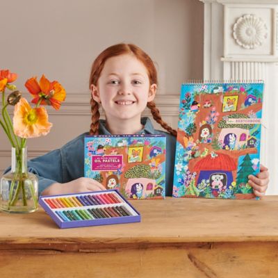 Image showing  Oil Pastels, Yumi's Mushroom House, 36 pc.