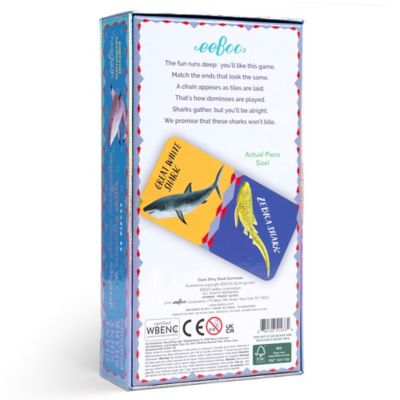 Image showing  Giant Shiny Shark Dominoes