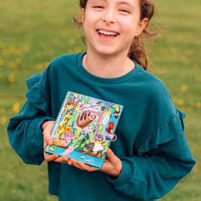 Image showing  Locking Rainforest Animals Journal