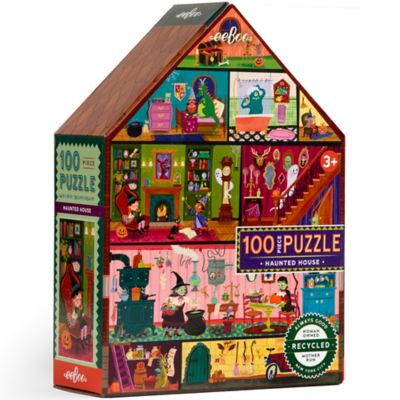 eeBoo 100 pc. Puzzle: Haunted House