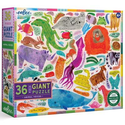 eeBoo Giant Puzzle: Animal Voices
