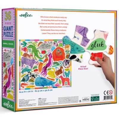 Image showing  Giant Puzzle: Animal Voices