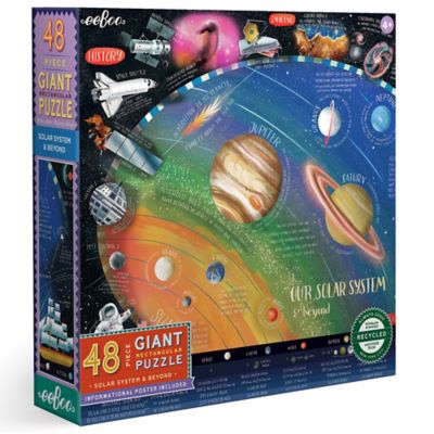 eeBoo Giant Puzzle: Solar System & Beyond, 48 pc.