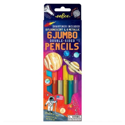Image showing  Solar System 6 Jumbo Double Pencils