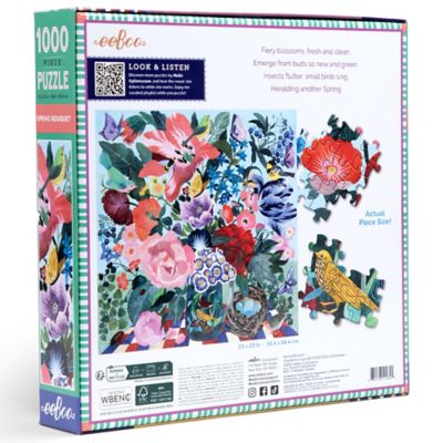 Image showing  pc. & Love: Spring Bouquet - 1000 pc. Puzzle