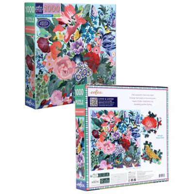 Image showing 5 th eeBoo pc. & Love: Spring Bouquet - 1000 pc. Puzzle