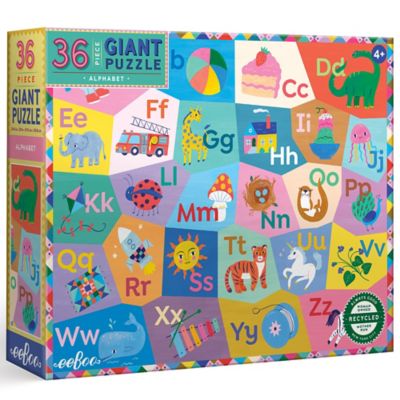 eeBoo Giant Puzzle: Alphabet - 36 pc.