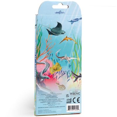 Image showing  Double-Sided Colored Pencils, Shark, 12 pc.