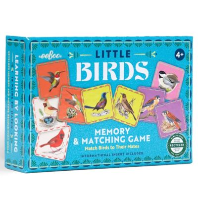 eeBoo Memory & Matching Game: Little Birds