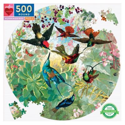 Image showing  Hummingbirds 500 pc. Round Puzzle