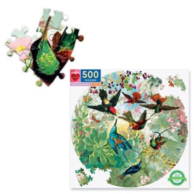 Image showing  Hummingbirds 500 pc. Round Puzzle