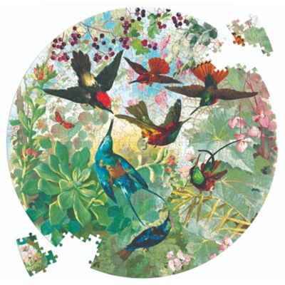 Image showing  Hummingbirds 500 pc. Round Puzzle