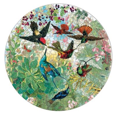 Image showing  Hummingbirds 500 pc. Round Puzzle