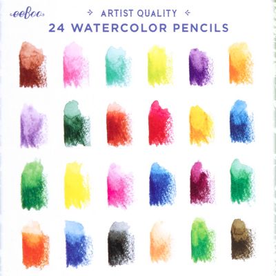 Image showing  pc. & Love: Watercolor Pencils 24 pc. - Mushroom