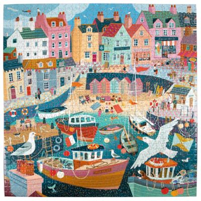 Image showing  pc. & Love: Seaside Harbor - 1000 pc. Puzzle