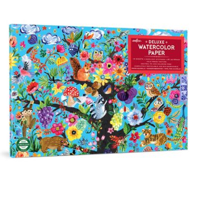 eeBoo Watercolor Pad, Tree of Life