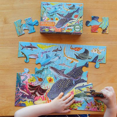 Image showing  20 pc. Puzzle: Sharks & Friends