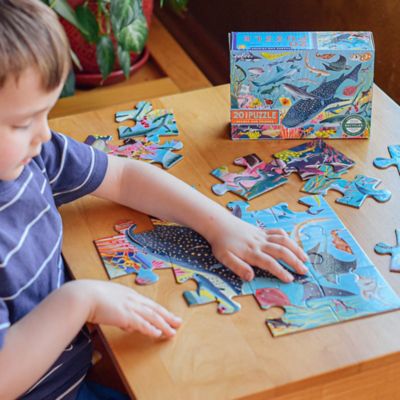 Image showing  20 pc. Puzzle: Sharks & Friends