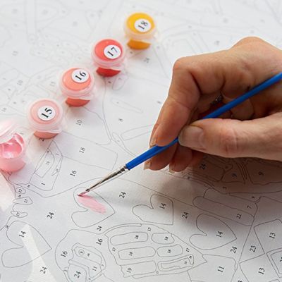 Image showing 5 th Hinkler Paint By Numbers - Life Is Beautiful