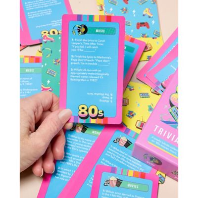 Image showing  Trivia Cards - 80s