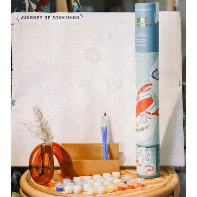 Image showing  Paint By Numbers - Dining on the Rocks