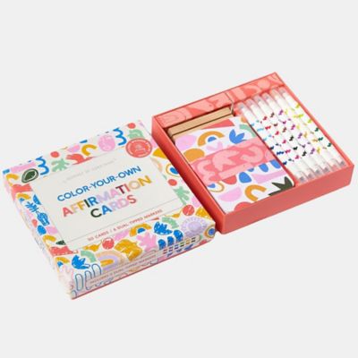 Image showing  Color Your Own Affirmation Cards