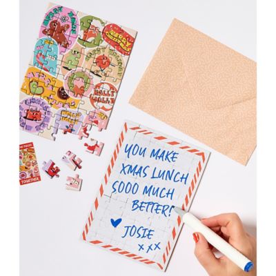 Image showing  Jigsaw Greeting Card Puzzle - Happy Holiday