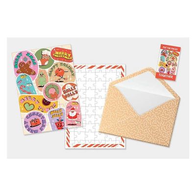 Image showing  Jigsaw Greeting Card Puzzle - Happy Holiday