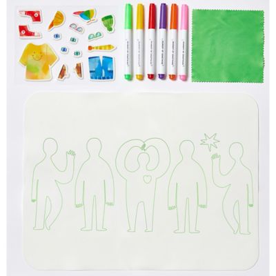 Image showing  Wipeable Silicone Mat - Friends