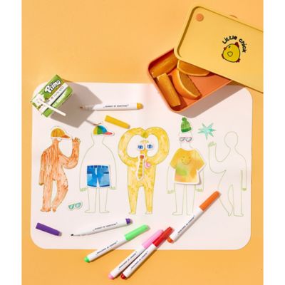 Image showing 5 th Hinkler Wipeable Silicone Mat - Friends