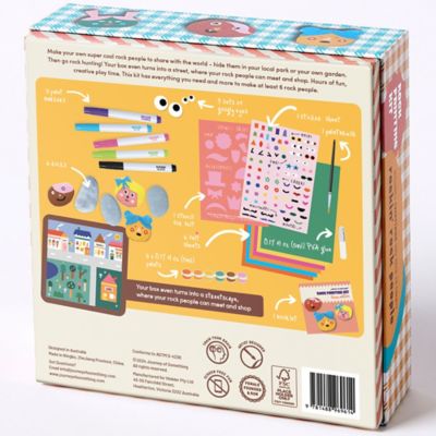 Image showing  Rock Painting Kit - Faces Edition