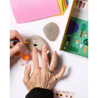 Image showing  Rock Painting Kit - Faces Edition