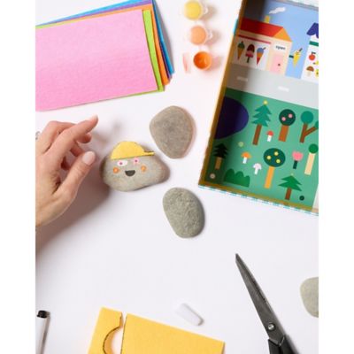 Image showing  Rock Painting Kit - Faces Edition