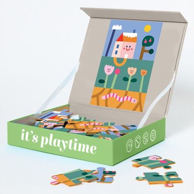 Image showing  24 pc. Puzzle - Under The Garden