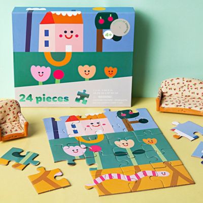 Image showing  24 pc. Puzzle - Under The Garden