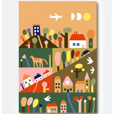 Image showing  Paint By Numbers - Outside The City