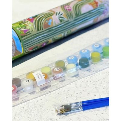 Image showing  Paint By Numbers - Cactus Valley