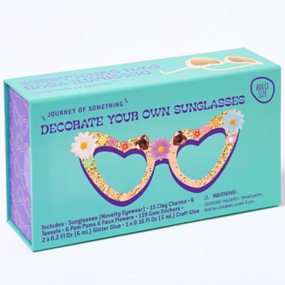 Hinkler Decorate Your Own Sunglasses - Heart