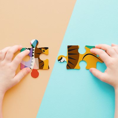 Image showing  24 pc. Puzzle - Animal Carnival