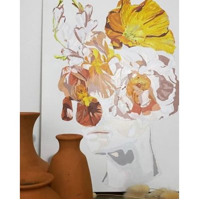 Image showing 6 th Hinkler Paint By Numbers - Pink Haze