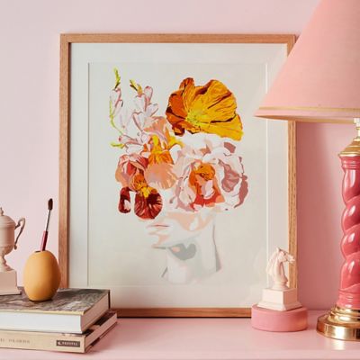 Image showing 7 th Hinkler Paint By Numbers - Pink Haze