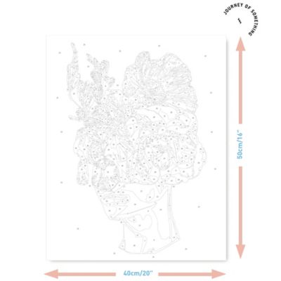 Image showing 8 th Hinkler Paint By Numbers - Pink Haze