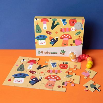 Image showing  24 pc. Puzzle - Creepy Crawlies