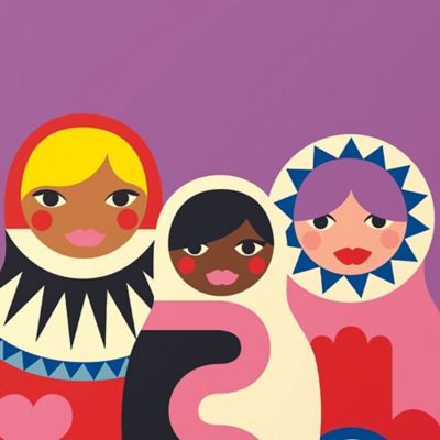 Image showing 6 th Hinkler Paint By Numbers - Babushkas