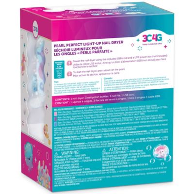Image showing  3C4G: Pearl Perfect Light-up Nail Dryer