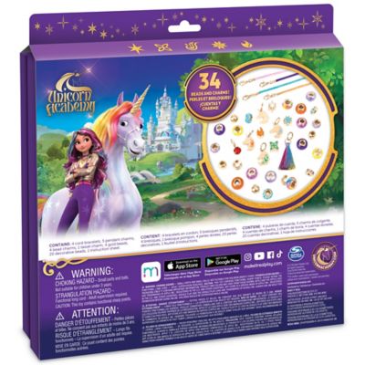 Image showing  Unicorn Academy: Enchanting Unicorn Charms Bracelet Kit