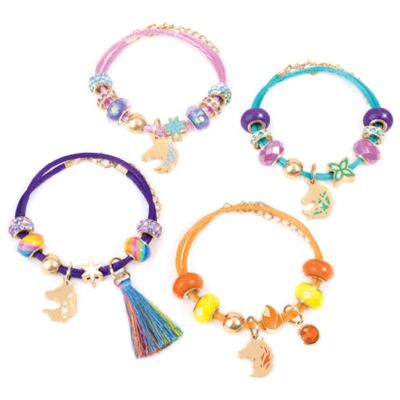 Image showing  Unicorn Academy: Enchanting Unicorn Charms Bracelet Kit