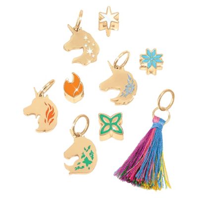 Image showing 8 th Make It Real Unicorn Academy: Enchanting Unicorn Charms Bracelet Kit